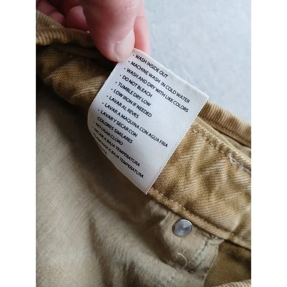 Kancan Jeans 11 / 29 Baggy Taper Relaxed Acid Wash High Rise Grunge Indie New - Picture 11 of 14